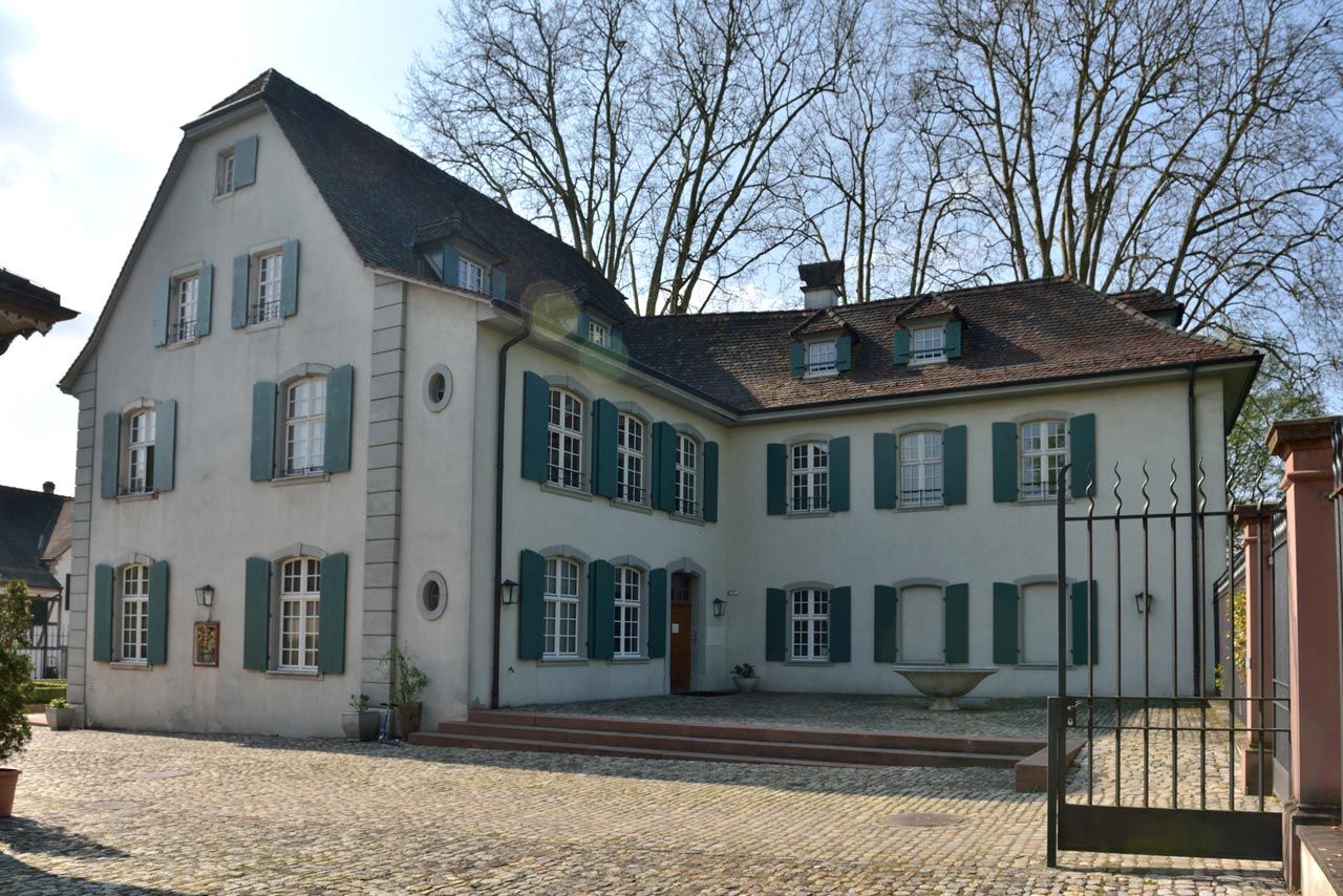 Die Musikschule an der Rössligasse in  Riehen